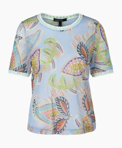 Marccain Collectie Pullover Wc 41.43 M44 Licht Blauw