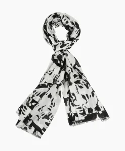 Marccain Collectie Shawl Wc B4.07 Z15 Print + 2 Kleurig