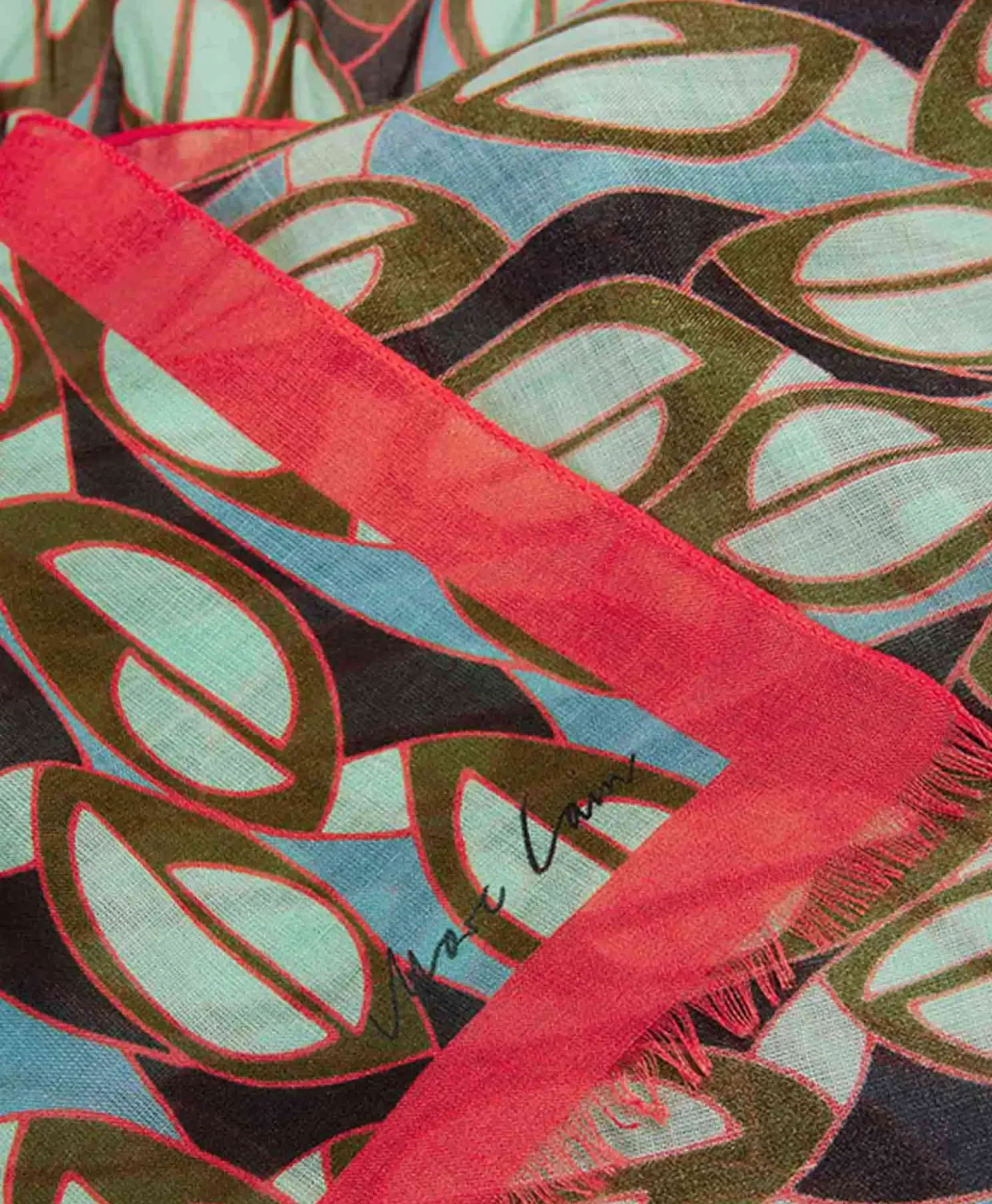 Marccain Collectie Shawl Wc B4.07 Z13 Groen