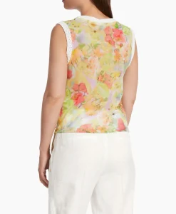Marccain Collectie Top Wc 61.09 M34 Midden Geel