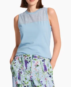 Marccain Collectie Top Wc 61.07 M27 Licht Blauw