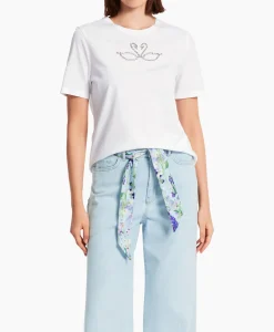 Marccain Collectie T-Shirt Wc 48.06 J29 Wit