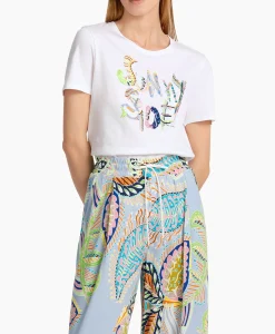 Marccain Collectie T-Shirt Wc 48.32 J73 Wit