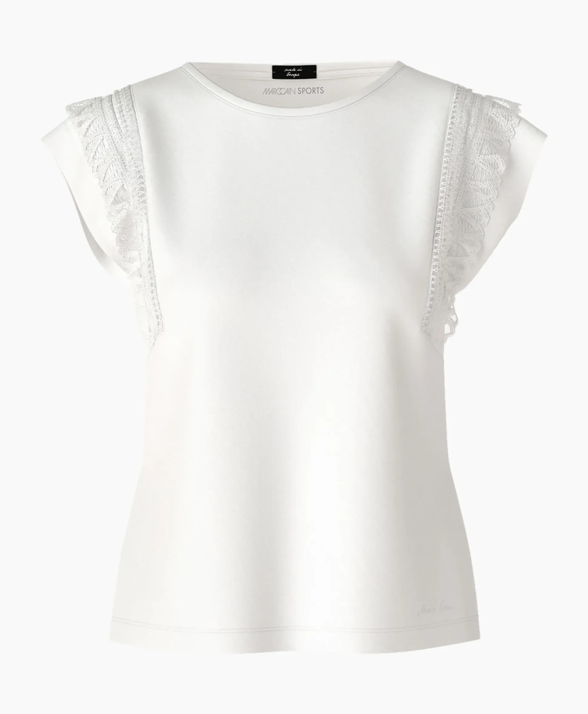 Marccain Collectie T-Shirt Wc 48.44 J14 Wit