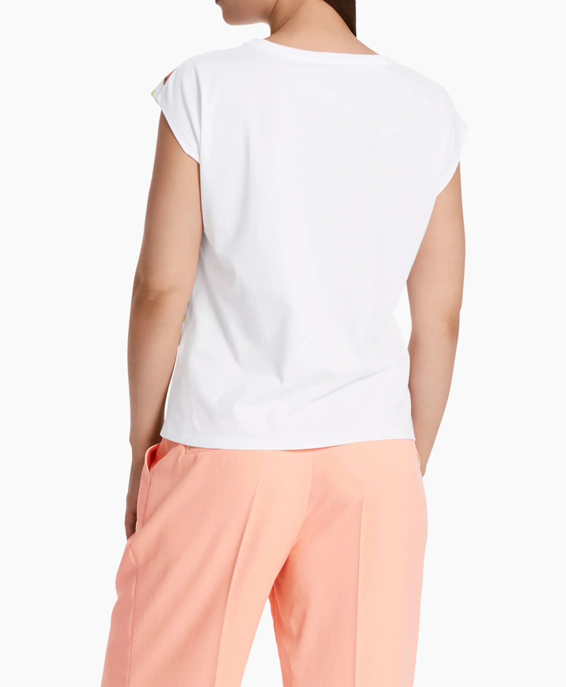 Marccain Collectie T-Shirt Wc 48.67 J25 Wit