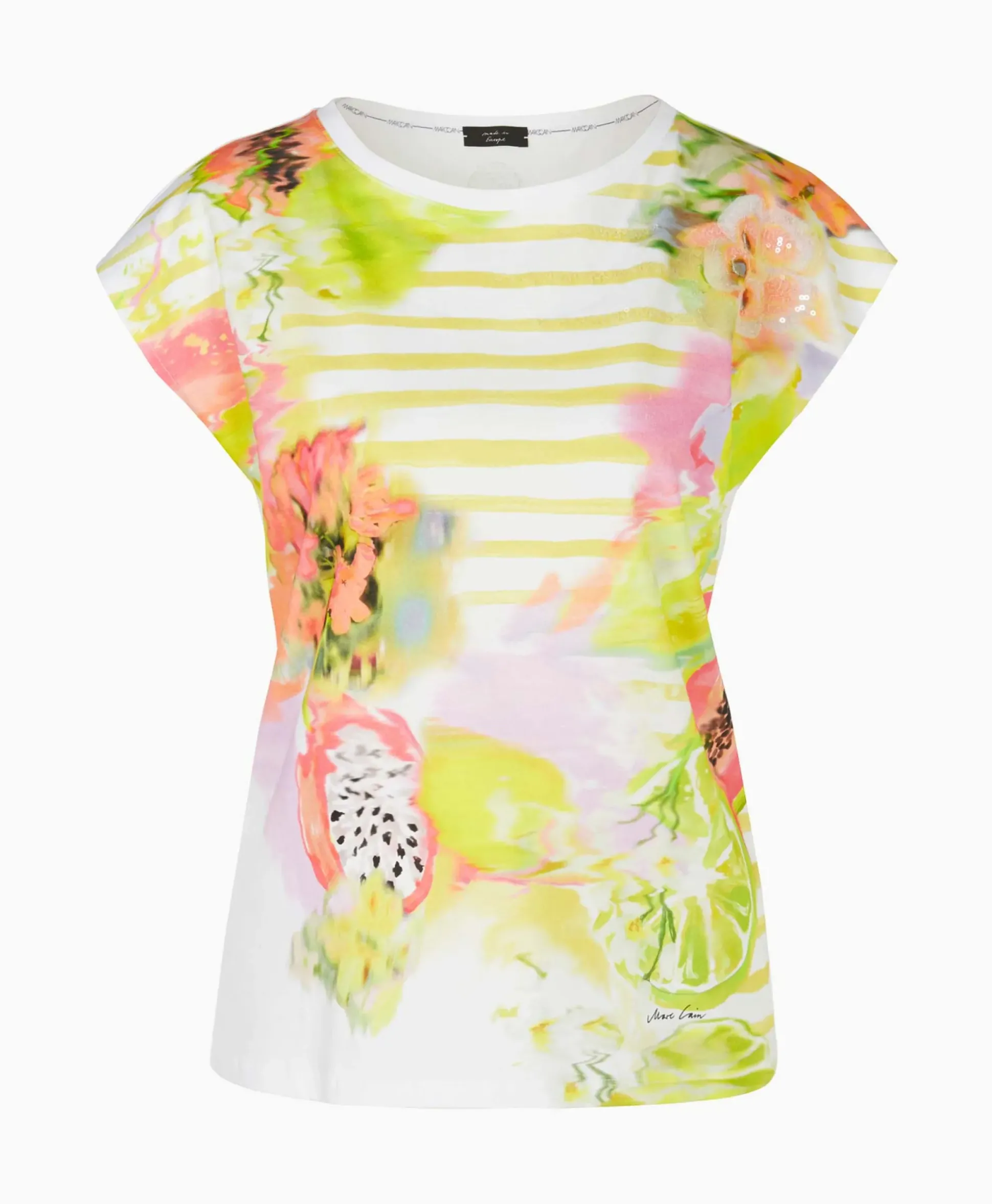 Marccain Collectie T-Shirt Wc 48.67 J25 Wit