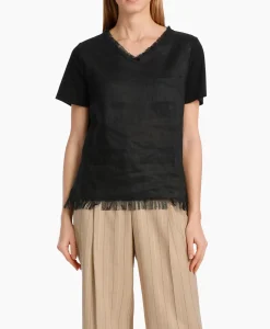 Marccain Collectie T-Shirt Wc 48.41 J79 Zwart