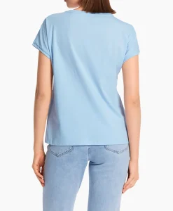 Marccain Collectie T-Shirt Wc 48.46 J36 Licht Blauw