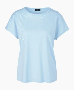 Marccain Collectie T-Shirt Wc 48.46 J36 Licht Blauw
