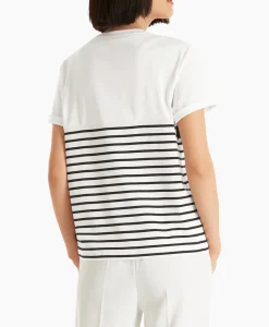 Marccain Collectie T-Shirt Wc 48.10 J16 Print + 2 Kleurig