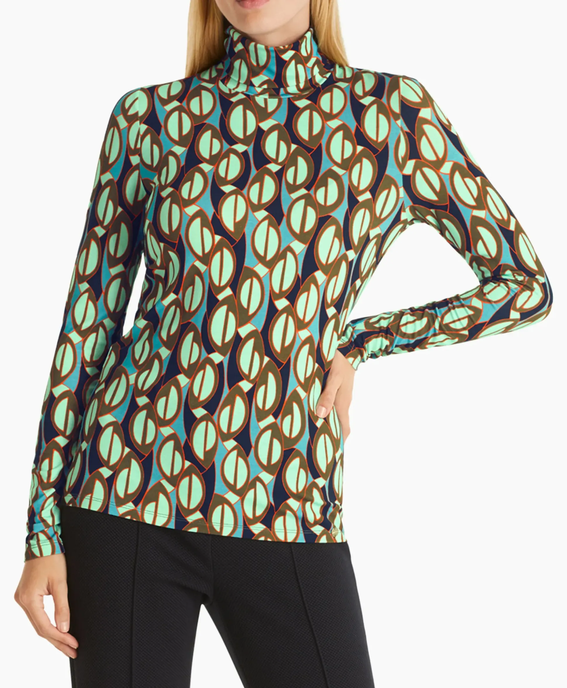 Marccain Collectie T-Shirt Wc 48.54 J02 Groen