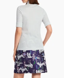 Marccain Collectie T-Shirt Wc 48.17 J37 Zilver
