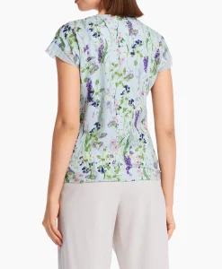Marccain Collectie T-Shirt Wc 48.23 J19 Licht Blauw