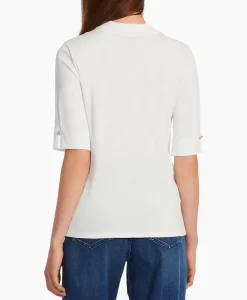 Marccain Collectie T-Shirt Wc 48.24 J14 Off White