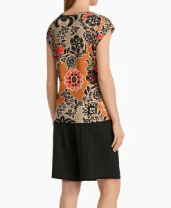 Marccain Collectie T-Shirt Wc 48.23 J49 Oranje