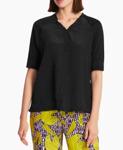 Marccain Sport Blouse Ws 55.04 J67 Zwart