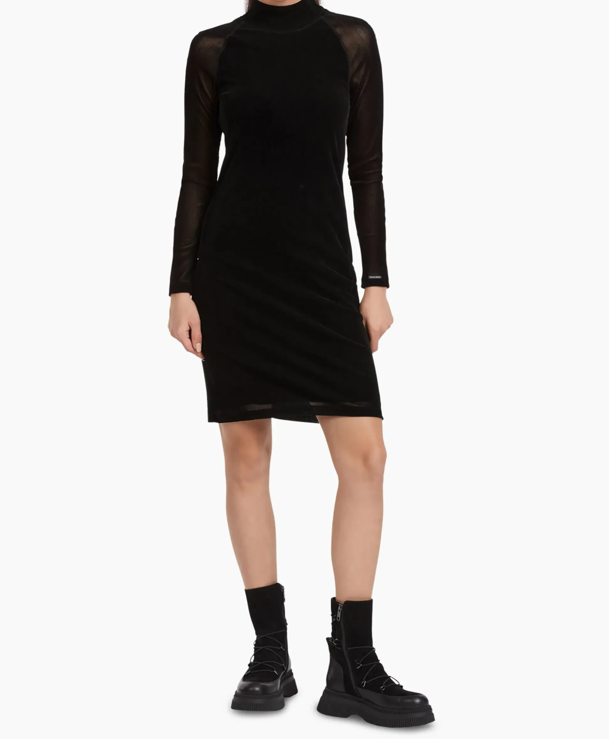 Marccain Sport Jurk Vs 21.33 J41 Zwart