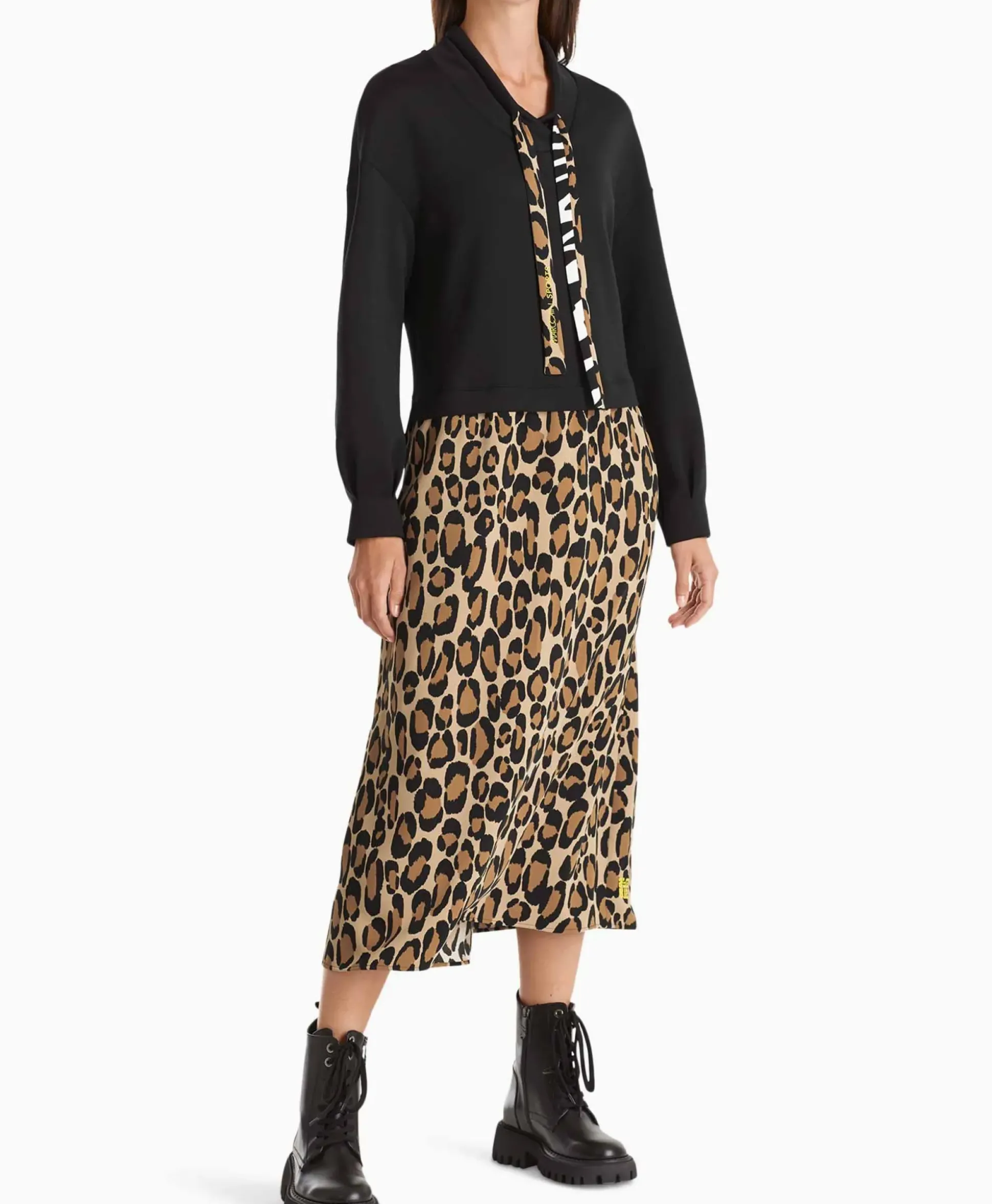 Marccain Sport Jurk Vs 21.19 J22 Zwart