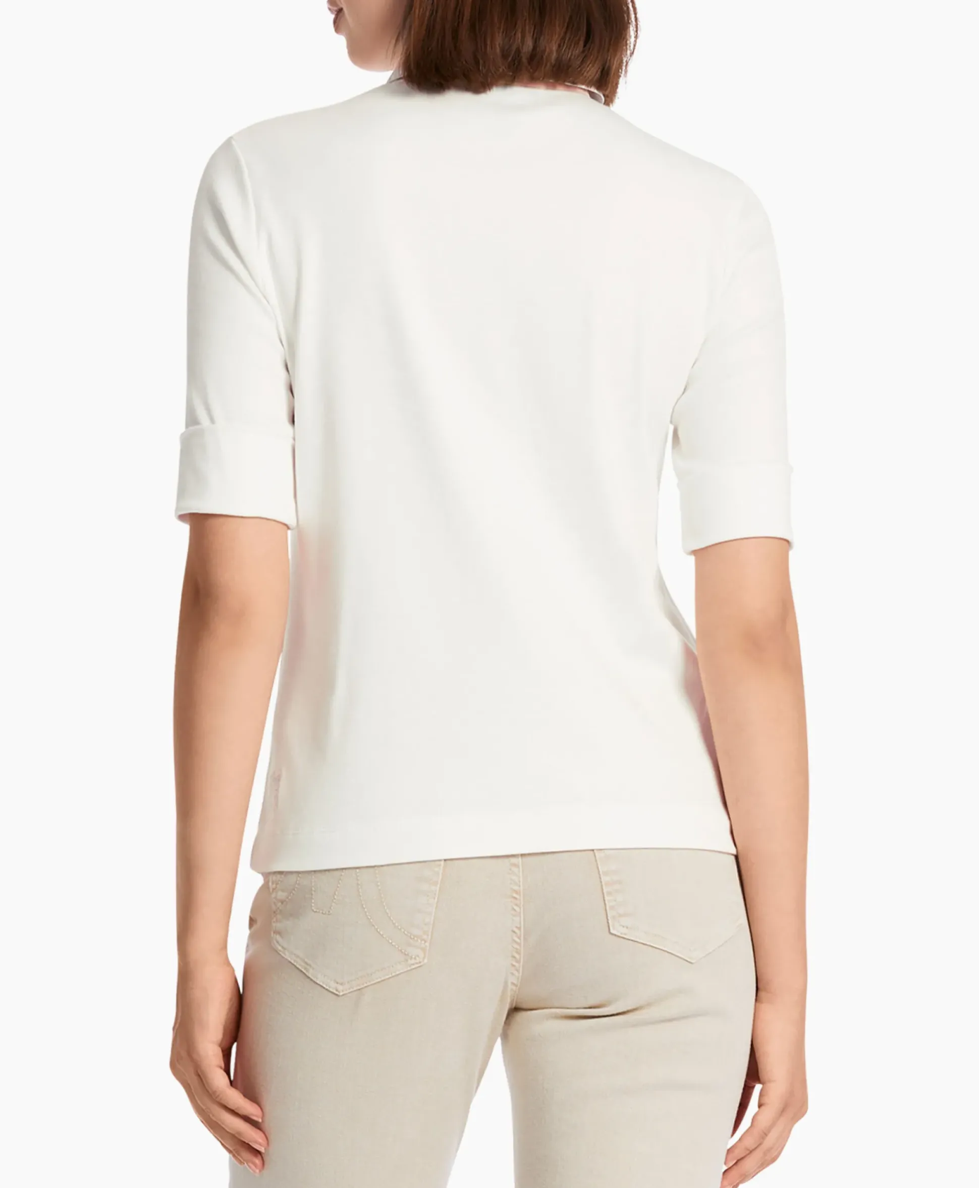 Marccain Sport Polo Ws 53.03 J48 Off White