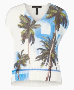 Marccain Sport Top Ws 42.03 M33 Donker Blauw