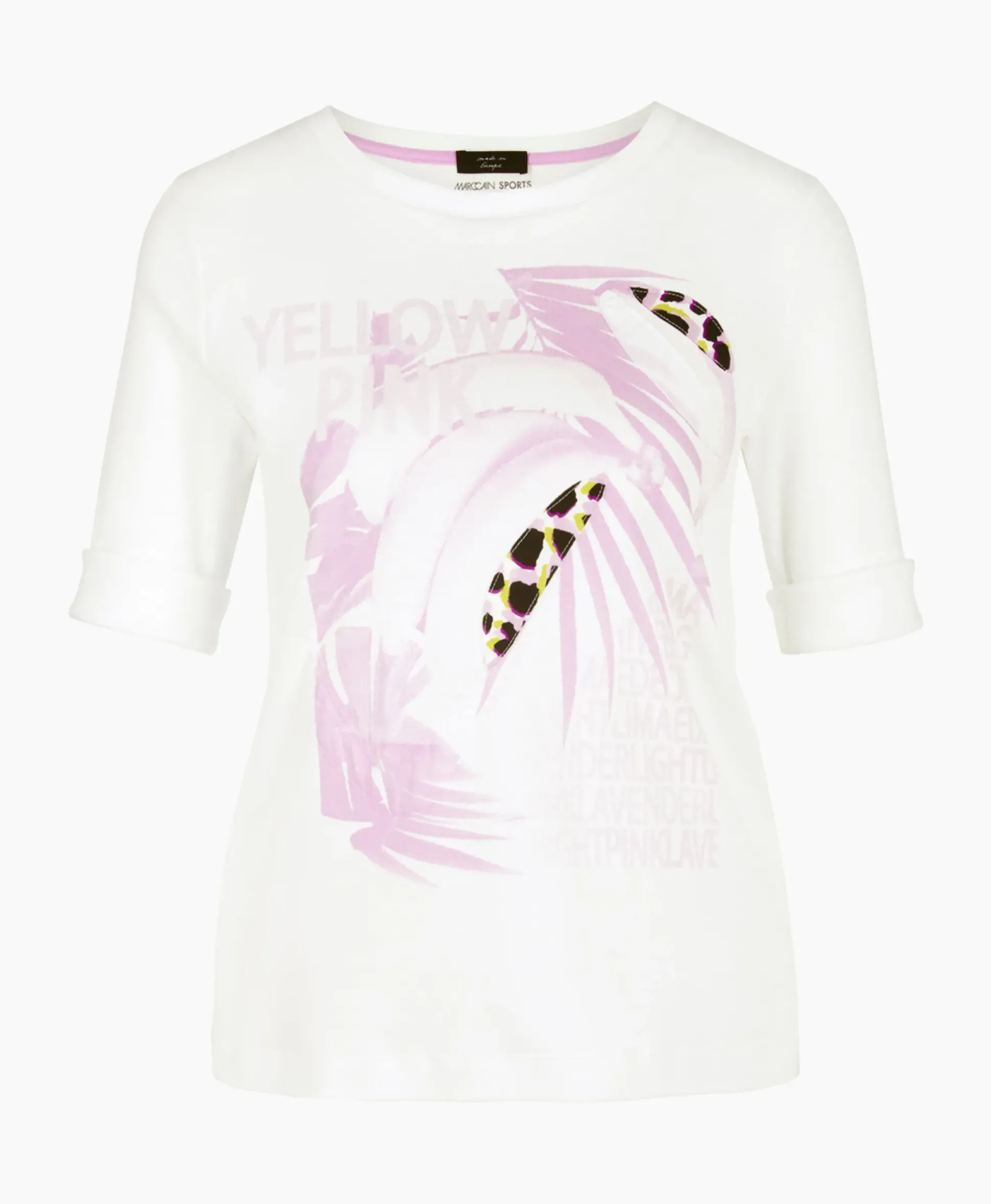 Marccain Sport T-Shirt Ws 48.28 J32 Off White