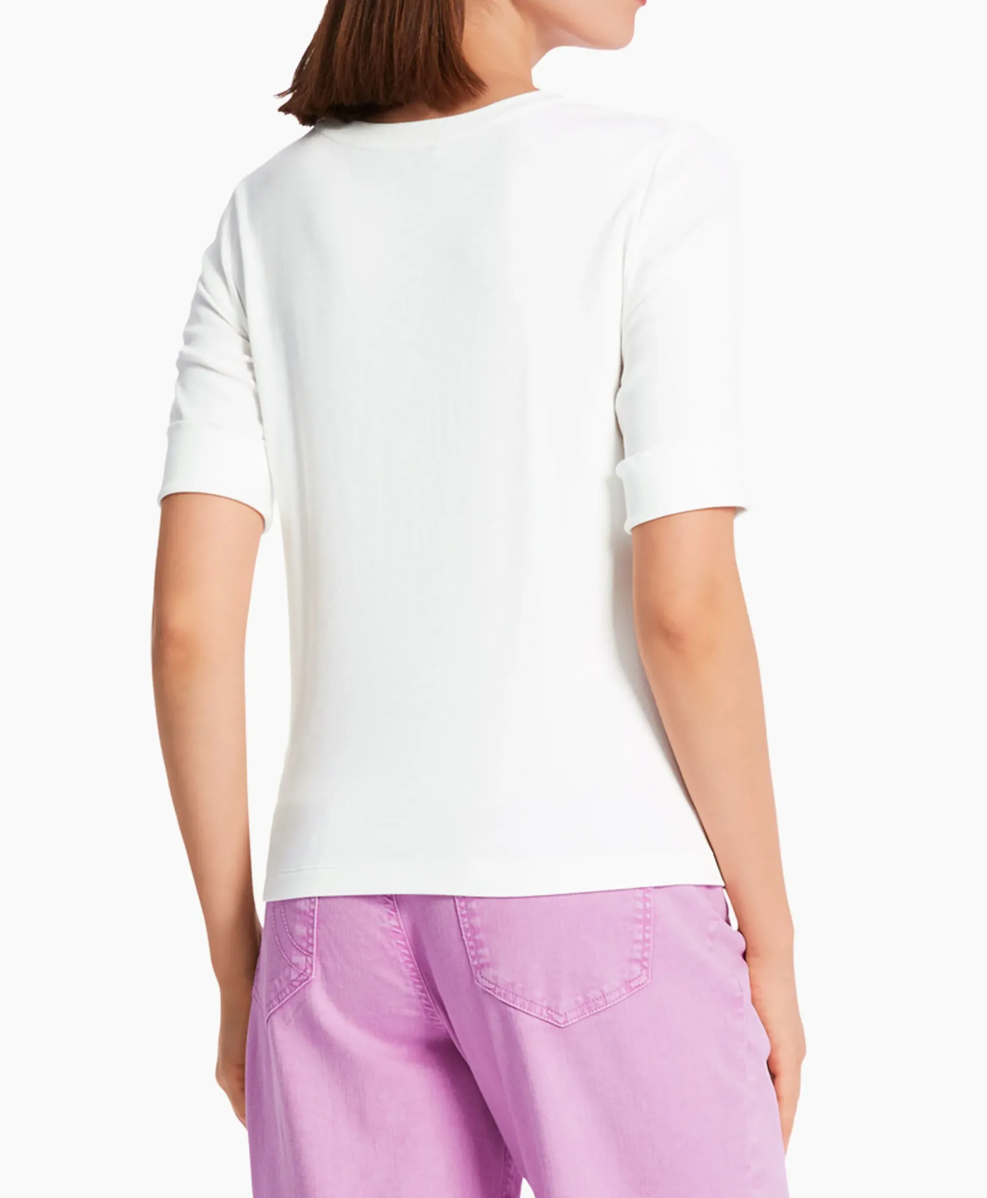 Marccain Sport T-Shirt Ws 48.28 J32 Off White