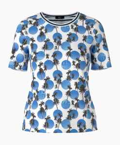 Marccain Sport T-Shirt Ws 48.75 J78 Donker Blauw