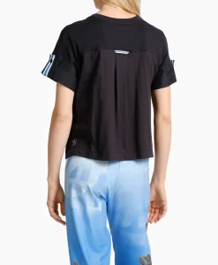 Marccain Sport T-Shirt Ws 48.31 J55 Midden Blauw