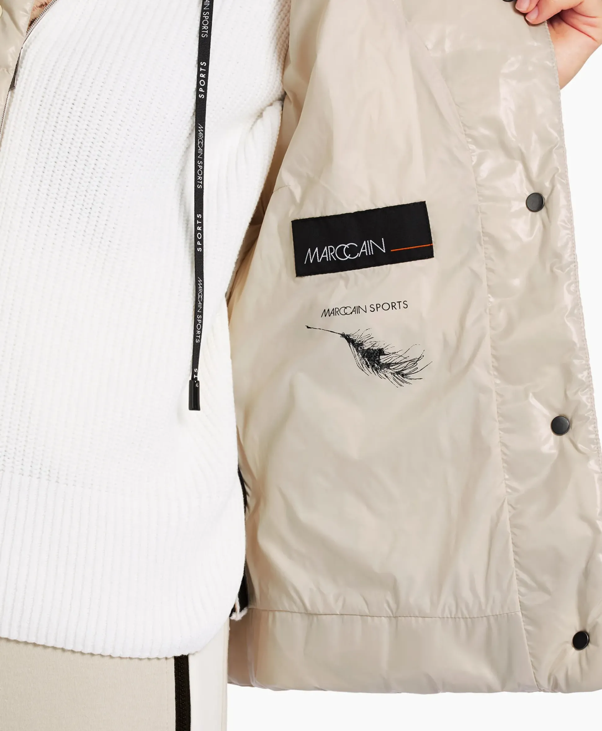 Marccain Sport Vest Ws 37.01 W02 Grijs