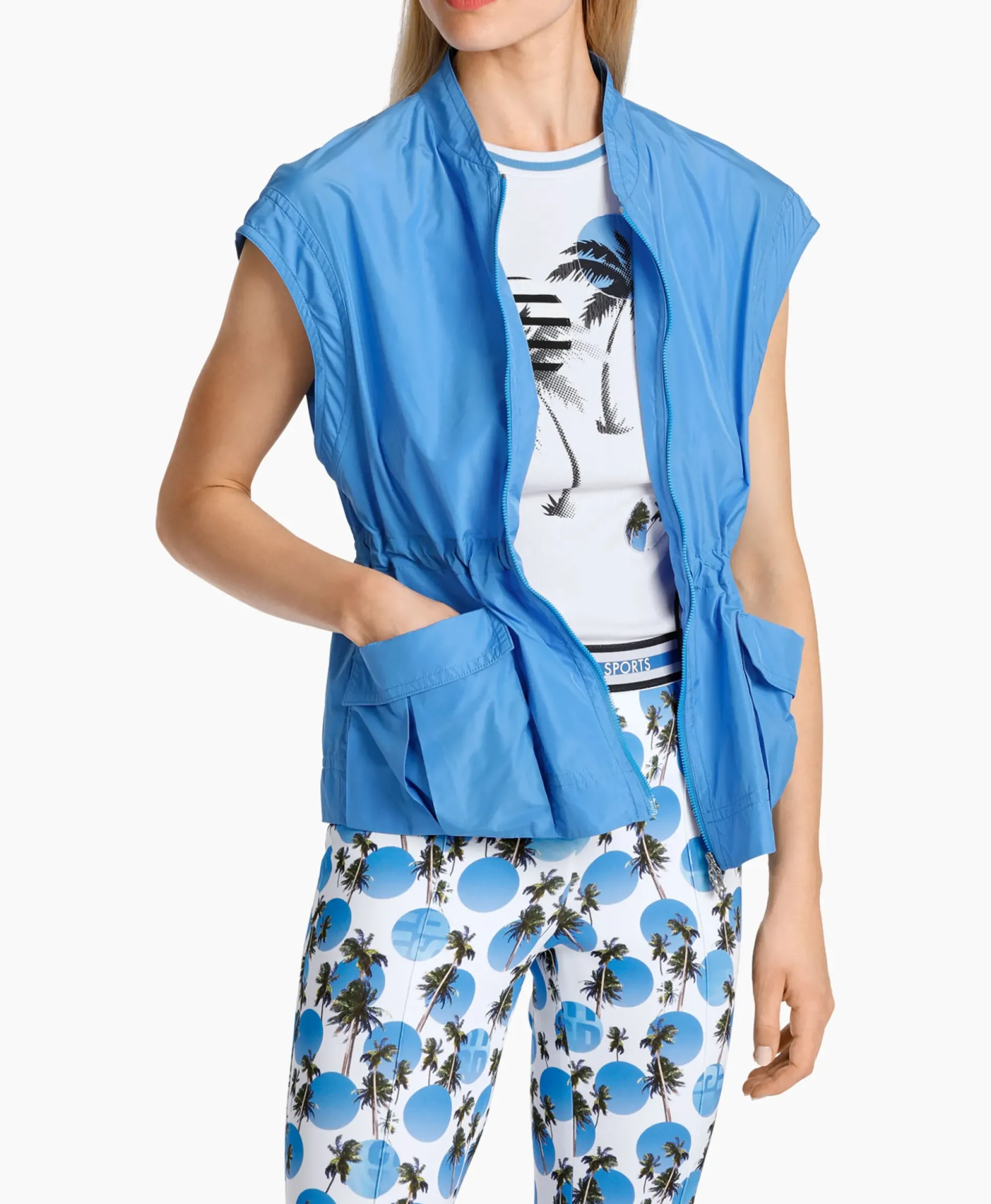 Marccain Sport Vest Ws 37.03 W47 Donker Blauw