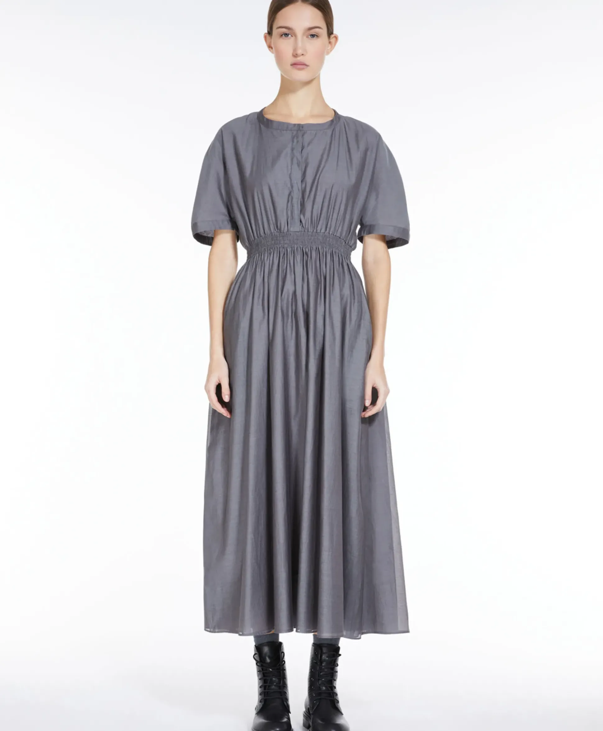 Maxmara Maxi Jurk Ribes Taupe