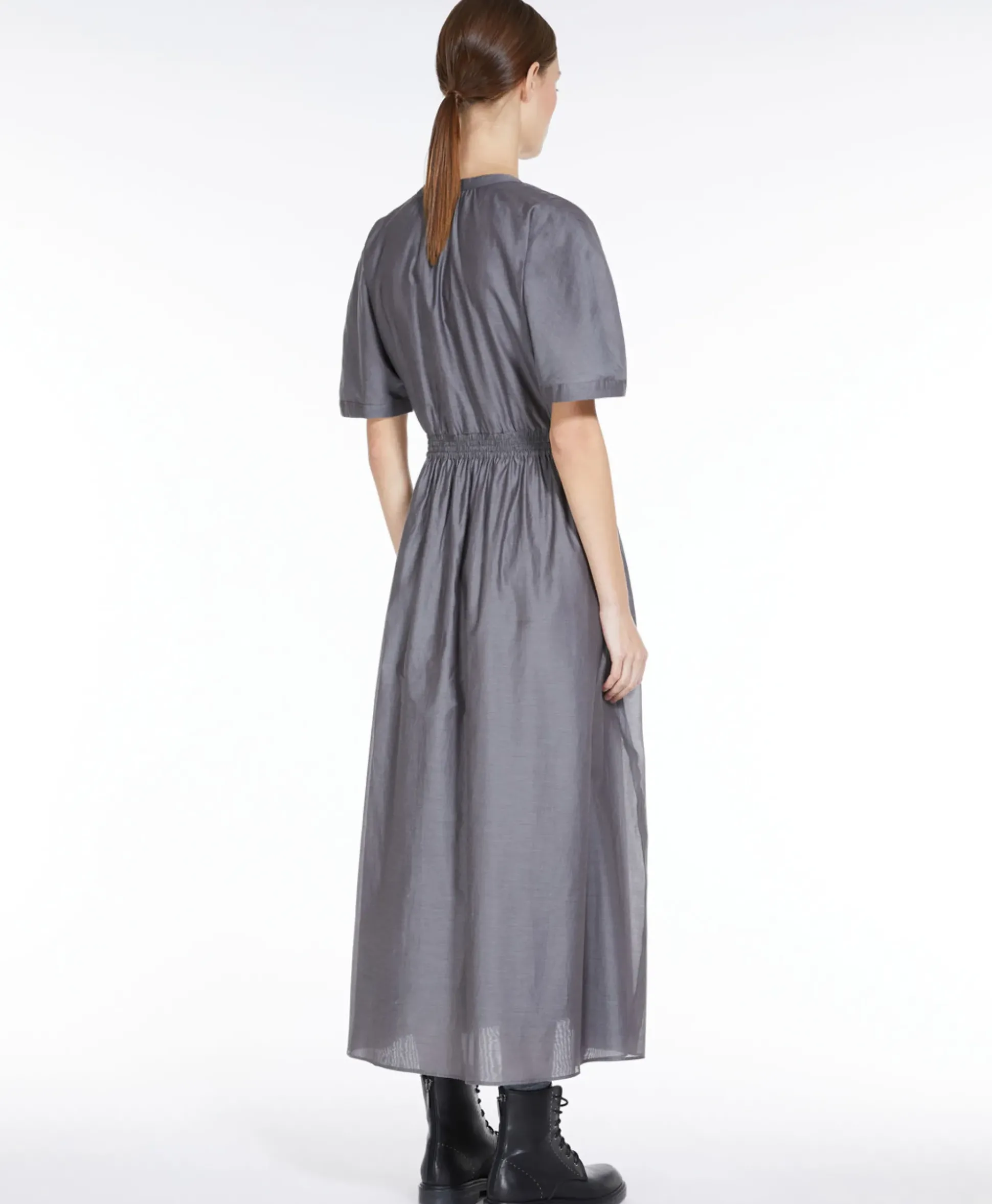 Maxmara Maxi Jurk Ribes Taupe