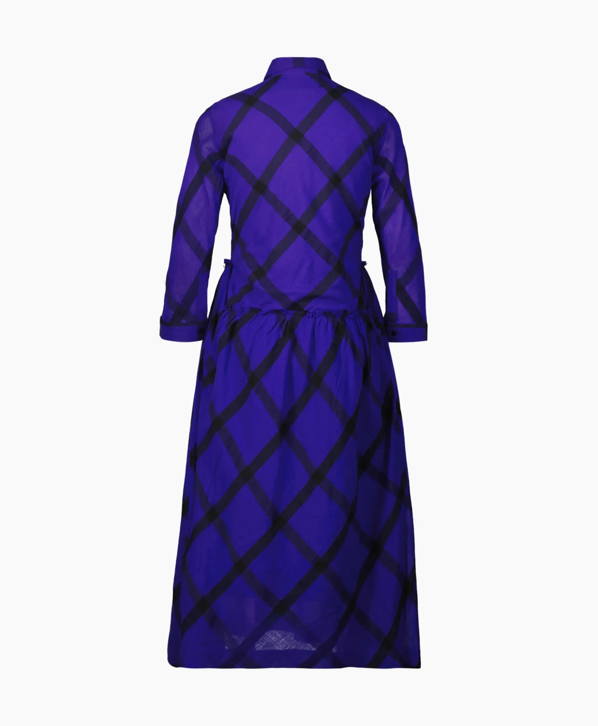 Mii Collection Mii Collection Maxi Jurk 32/Dress Santi Blauw