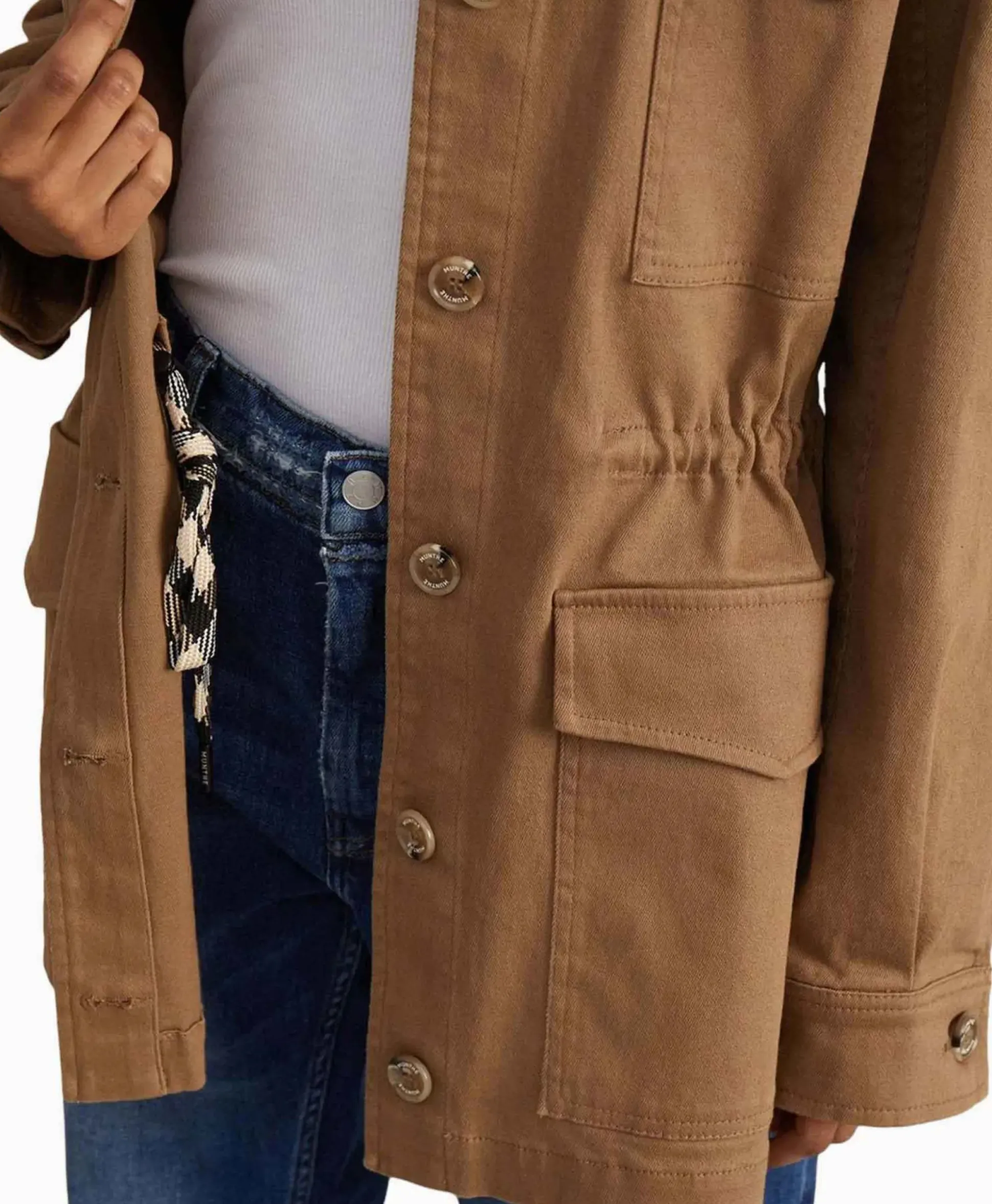 Munthe Blazer Gomasi Bruin