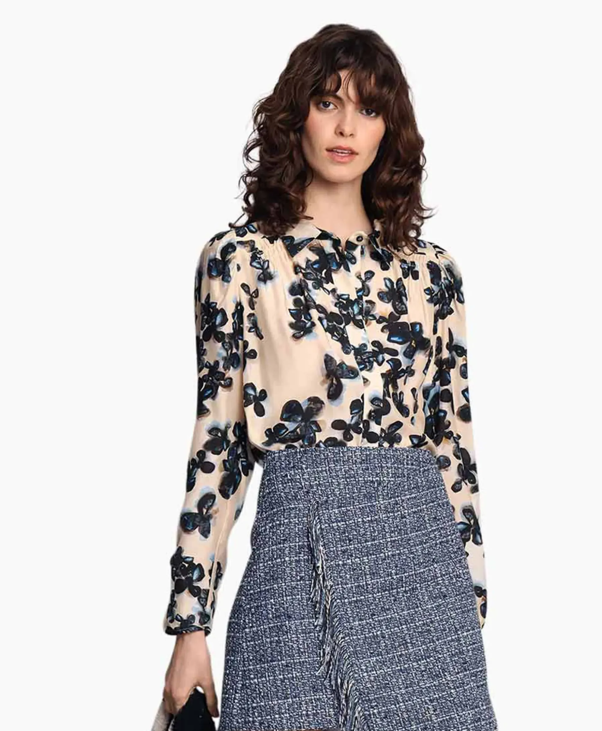 Munthe Blouse Liella Blauw