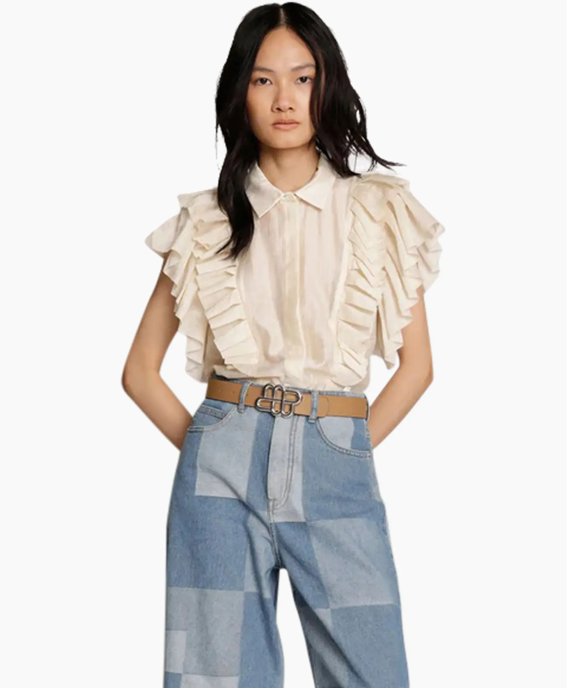 Munthe Blouse Must Ecru