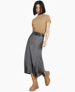 Munthe Midi Rok Babe Groen
