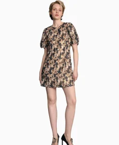 Munthe Mini Jurk 233-1317-23335 Beige