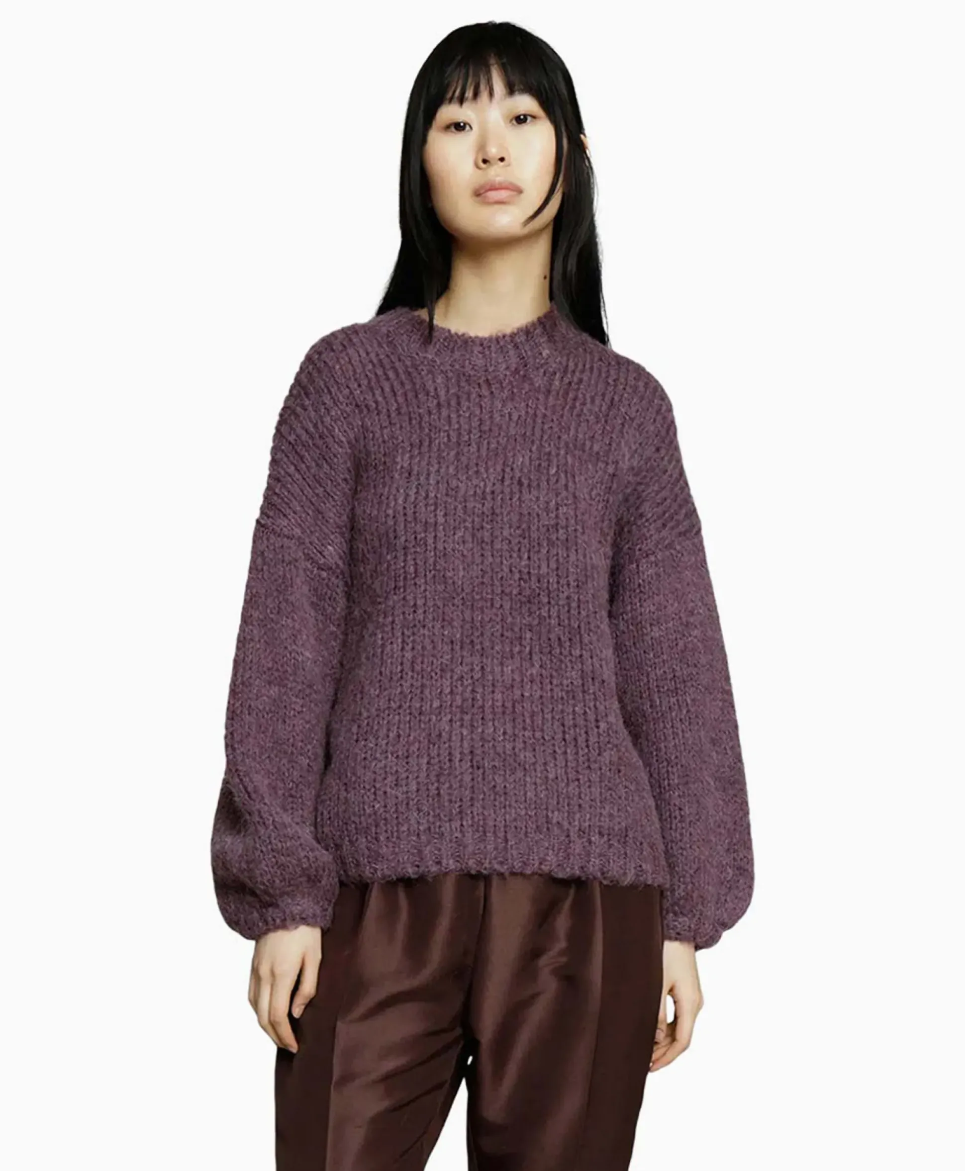 Munthe Pullover 233-1670-23379 Paars