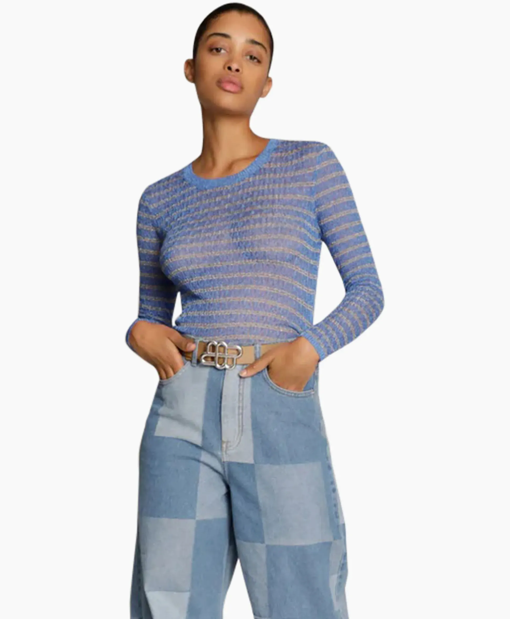 Munthe Top Misletoe Blauw