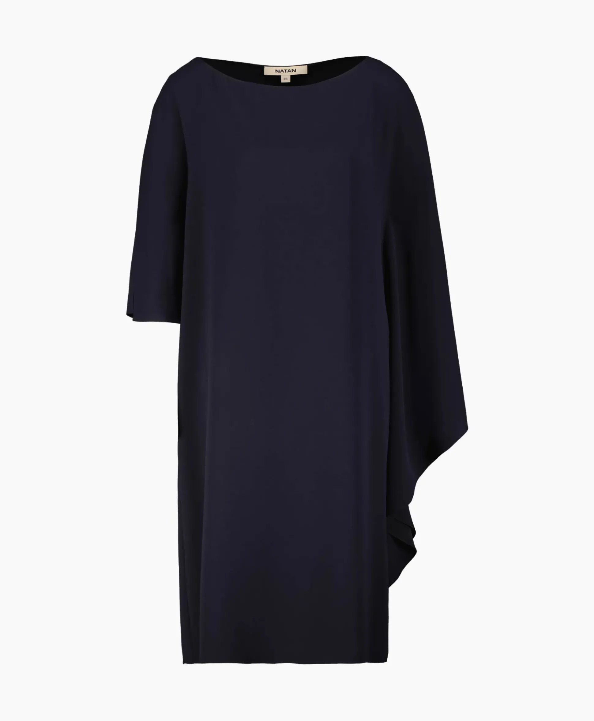 Natan Midi Jurk Ambre-N6Nj03 Donker Blauw