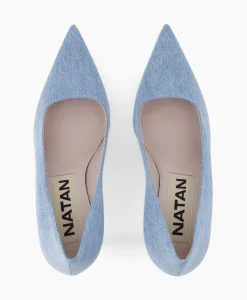 Natan Schoenen Pump Jeans Col. 11 Blauw