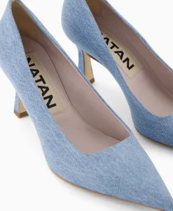 Natan Schoenen Pump Jeans Col. 11 Blauw