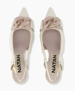 Natan Schoenen Pump Nappa C735 + Fb. Lartigiana Tm24174/V1 Nudeecru