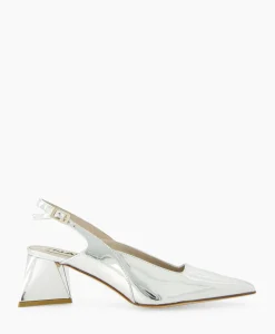 Natan Schoenen Pump Specchio Argento Zilver