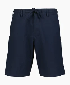 Nn07 Korte Broek Seb Shorts Donker Blauw