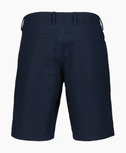 Nn07 Korte Broek Seb Shorts Donker Blauw