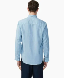Nn07 Overhemd Arne Licht Blauw