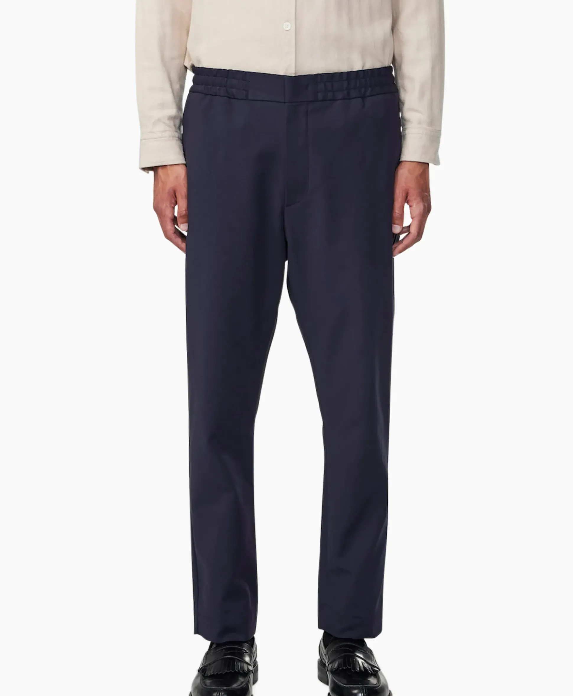 Nn07 Pantalon Billie Donker Blauw
