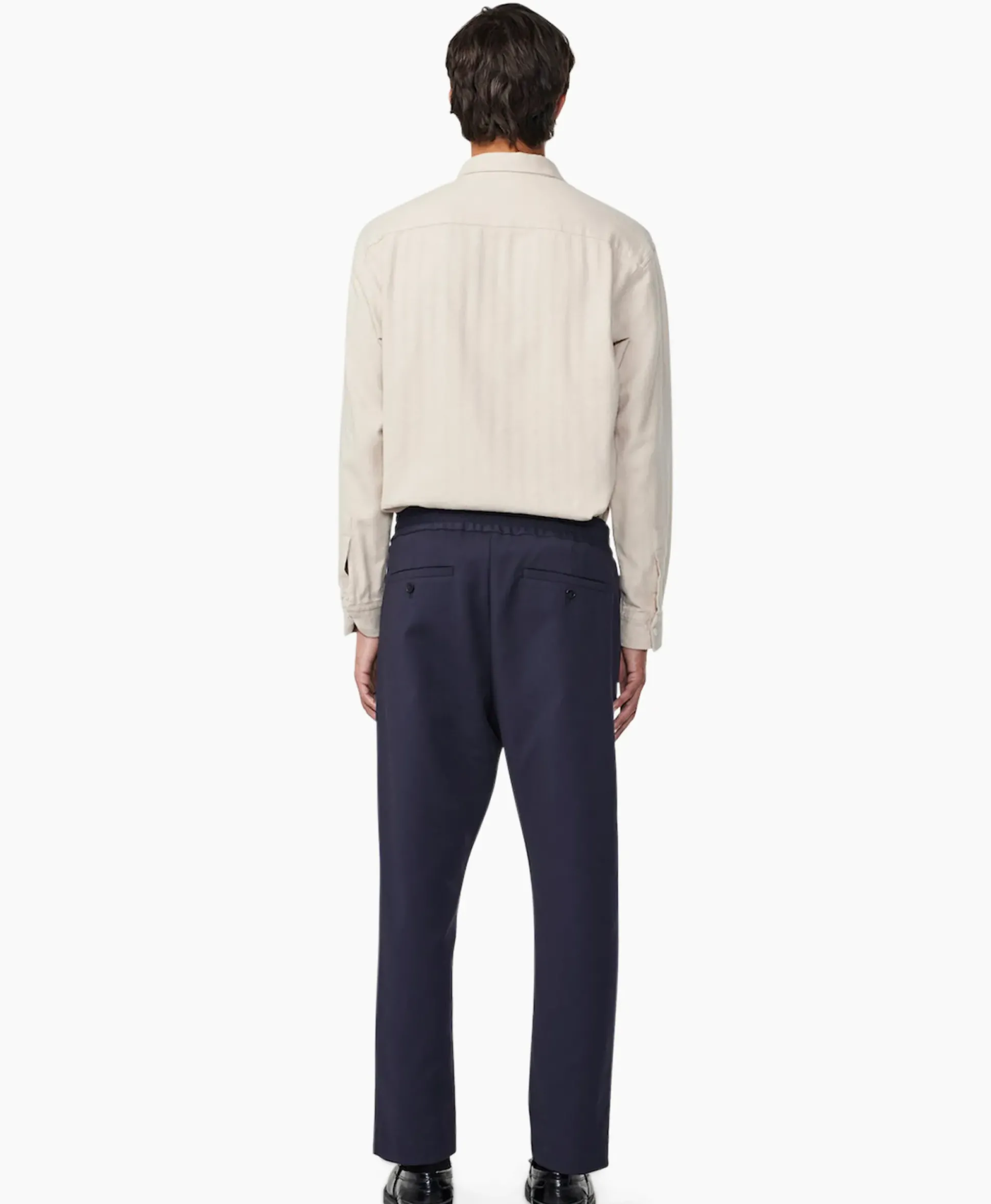 Nn07 Pantalon Billie Donker Blauw